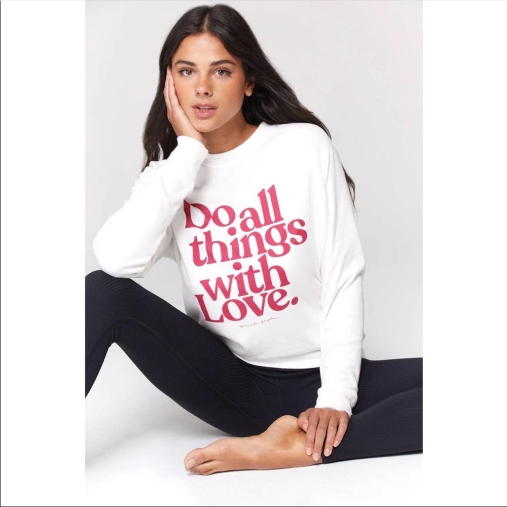 Spiritual Gangster Do All Things with Love sweatshirt